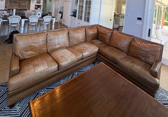 Ferguson Copeland Leather Sectional Sofa