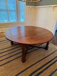 Round Oak Dining Table