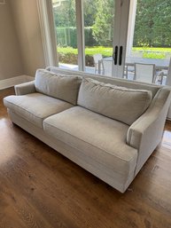 Mitchell Gold Bob Williams Light Gray Sofa