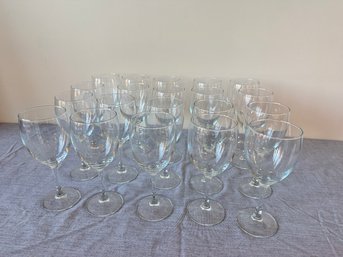 Set Of 20 Wine Glasses