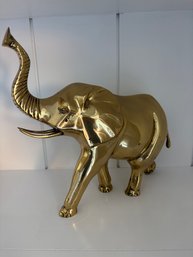 Brass Elephant Statue