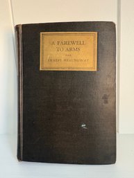 Earnest Hemingway Farewell To Arms Printed 1929