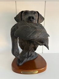 Bronze Ducks Unlimited Statue 'Delivery'
