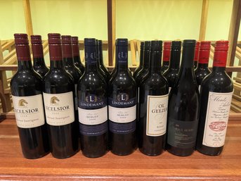 Lot Of 20 Bottles Of Various Red Wines