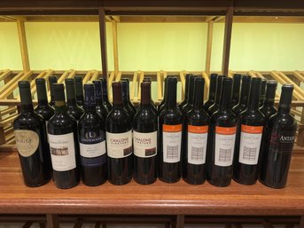 Lot Of 30 Bottles Of Various Red Wines