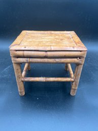 8'ht Vintage Scorched Bamboo Stand