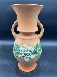 12' Roseville 'gardenia' 688-12 Double Handled Vase