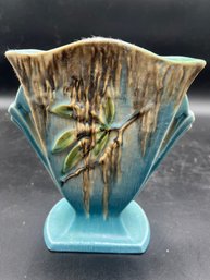 7' Vintage Roseville Moss 778-7 Handled Vase