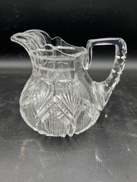 6' Antique ABP Cut Glass Pitcher