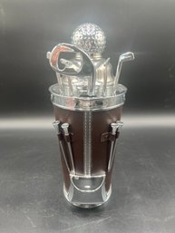 Godinger Silver Art Tee Time Bar Tool Set