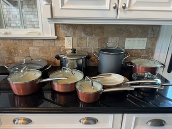 Large Lot Of Assorted Brands Cookware