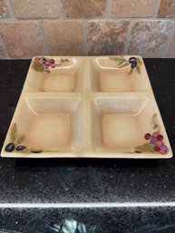 4-compartment Olive Dish