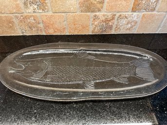 Glass Fish Platter