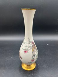 10' Vintage Bavaria Eberthal Porcelain Bud Vase