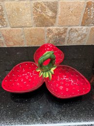 Pier 1 Strawberry Dish