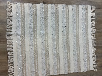 World Market Area Rug With Shimmer Detailing