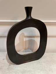 Modern Abstract Metal Vase