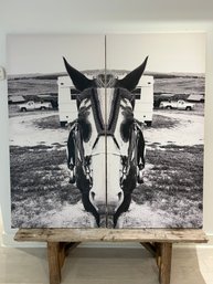 Horse Photo On Canvas