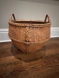 Large Basket With Two Handles