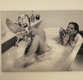 Photo Of Carly Simon On Canvas