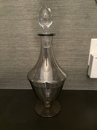 Smoked Glass Decanter