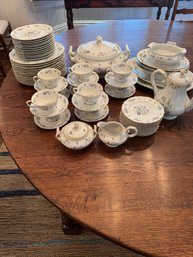 Vintage Franconia K&A Krautheim China Set Millefleurs Pattern