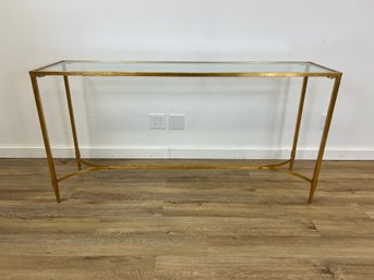Gold Gilt Console