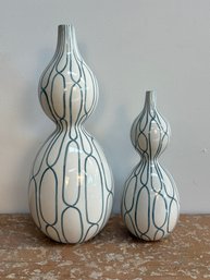 Global Views Dwell Studios Double Gourde Vases