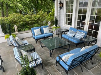 9 Piece Brown Jordan Outdoor Living Set