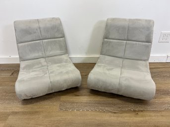 Pair Of Kids Floor Gaming Seats