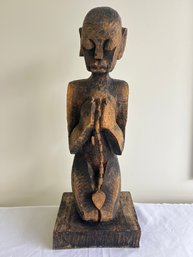 Old Tribal Wood Statue