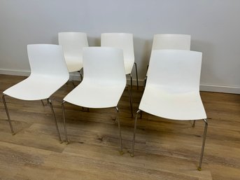 Set Of 6 Arper Catifa 46 Dining Chair