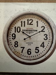Kensington Station Wall Clock New In Box