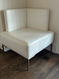 Vintage Leather Corner Seat