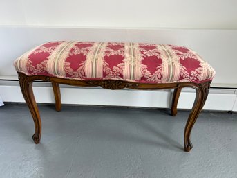Upholstered Fruit Wood Bench