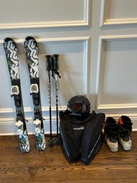 Set Of Kids Skiing Gear