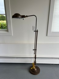 Brass Adjustable Floor Lamp
