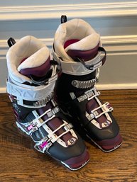 Pair Of  Womens Salomen QST Pro 110 Boots Size 24.5