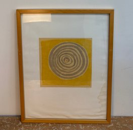 Anne Goujaud Signed Monotype