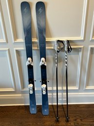 Set Of Mens  Blizzard Cheyenne Skis 151s And Scott Poles