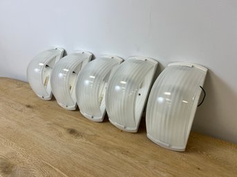 Set Of 5 Artemide Giasole Wall Sconces By Ernesto Gismondi