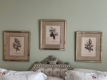 Set Of 4 Prints Floral