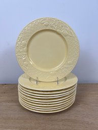 Set Of 10 Villeroy & Bach Piemont Estivo 11' Dinner Plates