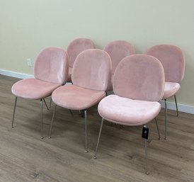 6 Interlude Home Luna Rosewater Dining Chairs