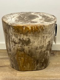 Petrified Wood Occasional Table (weighs Over 350Lbs.)