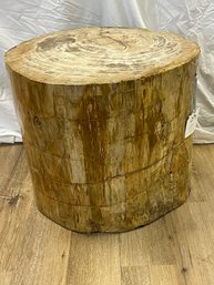 Petrified Wood Occasional Table (weighs Over 400 Lbs.)