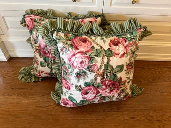 Ruffled Throw Pillows