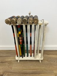 Vintage Croquet Set