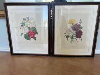 Pair Of Floral Prints