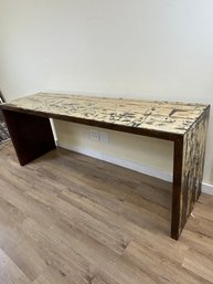 Vintage Calligraphy Table